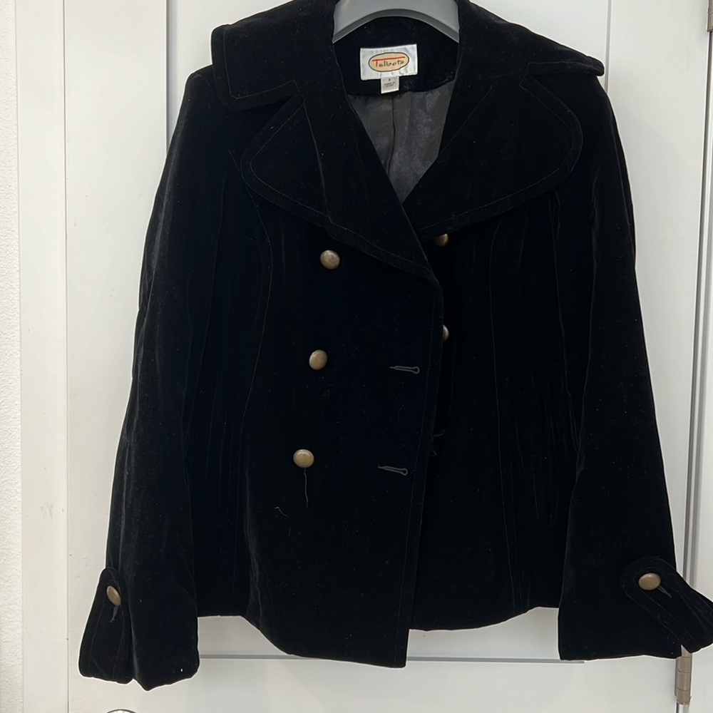 Talbot Velvet Blazer Coat with beautiful detailing